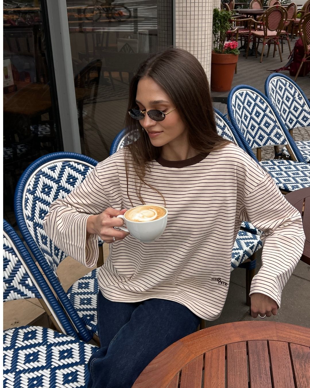 Latte Stripes Longsleeve
