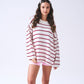 Flirty Stripes Sweater