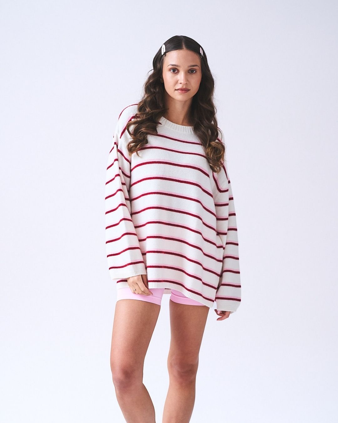 Flirty Stripes Sweater