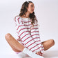 Flirty Stripes Sweater