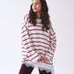 Flirty Stripes Sweater